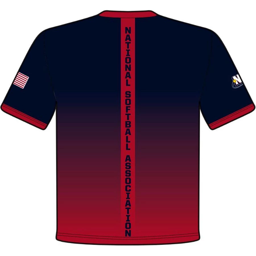 New 🤩 DSG Apparel National Softball Association NSA Fade Sublimated Short Sleeve Shirt 👏 4 New 🤩 DSG Apparel National Softball Association NSA Fade Sublimated Short Sleeve Shirt 👏 - Image 2