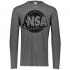 Budget 🧨 DSG Apparel National Softball Association NSA Tone Tri Blend Long Sleeve Shirt 😀 1 Budget 🧨 DSG Apparel National Softball Association NSA Tone Tri Blend Long Sleeve Shirt 😀 -BaseBallBat Official Shop NSATRIBLEND3075TONEBlack