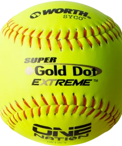 Deals 💯 Worth One Nation Super Gold Dot Extreme 12" 44/400 Composite Slowpitch Softballs: ON12CY 🎁