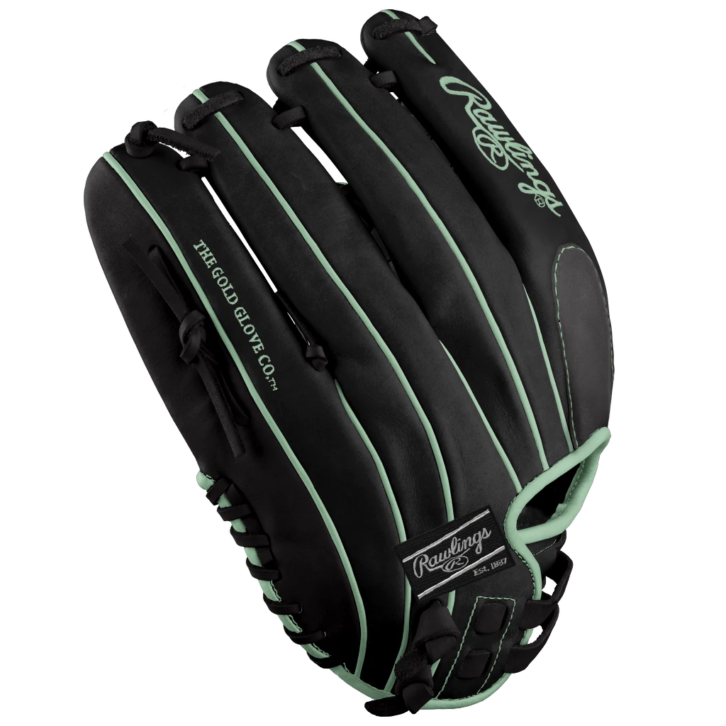 Discount 🔥 Rawlings Heart of the Hide 12.5" Midnight Mint DSG Exclusive Fastpitch Glove: PRO125SB-6MMDSG ✨ 5 Discount 🔥 Rawlings Heart of the Hide 12.5" Midnight Mint DSG Exclusive Fastpitch Glove: PRO125SB-6MMDSG ✨ - Image 3