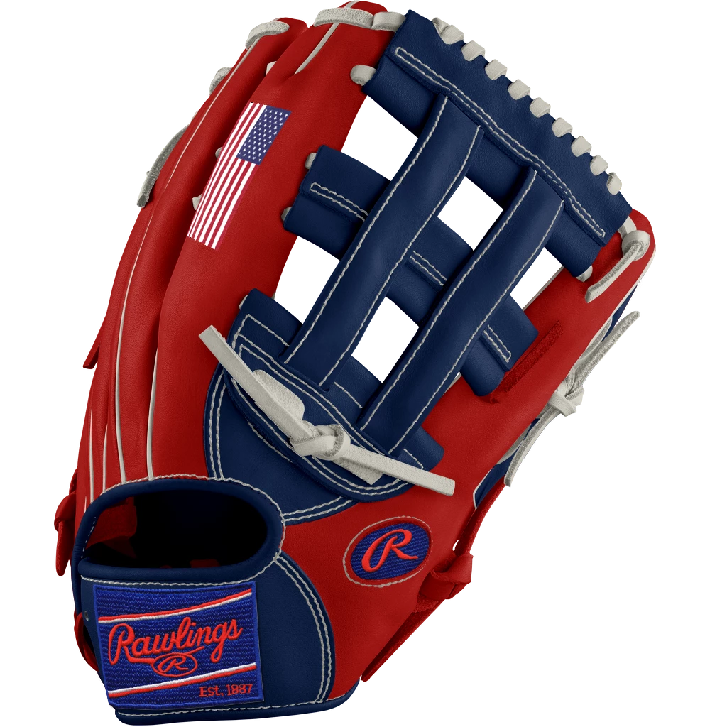 Outlet ✔️ Rawlings Heart of the Hide 13" DSG Exclusive Baseball Glove: PROBH34-6USA21 👍 3 Outlet ✔️ Rawlings Heart of the Hide 13" DSG Exclusive Baseball Glove: PROBH34-6USA21 👍