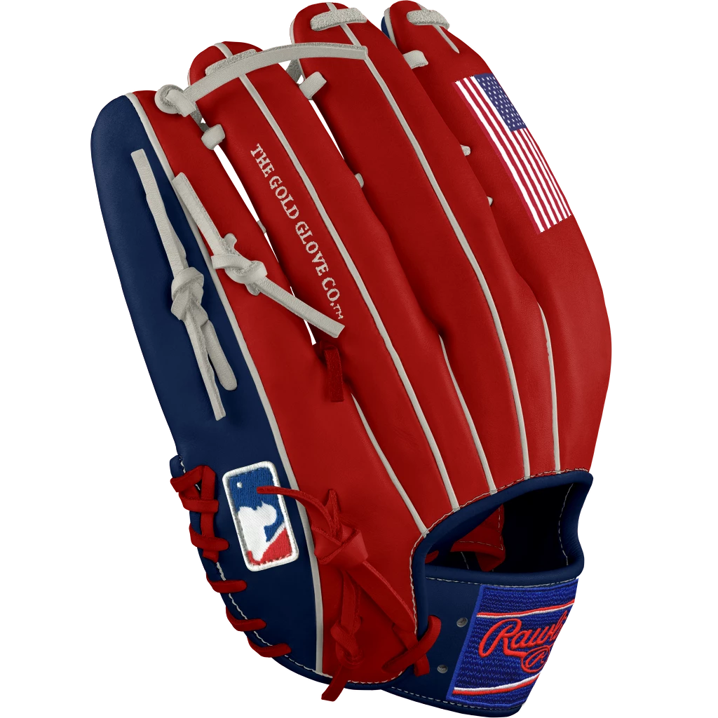 Outlet ✔️ Rawlings Heart of the Hide 13" DSG Exclusive Baseball Glove: PROBH34-6USA21 👍 5 Outlet ✔️ Rawlings Heart of the Hide 13" DSG Exclusive Baseball Glove: PROBH34-6USA21 👍 - Image 3