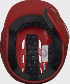 Coupon 💯 Rawlings R16 Matte Batting Helmet with Universal Jaw Guard: R6R07 ⭐ -BaseBallBat Official Shop R6R07S MS 10