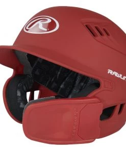 Coupon 💯 Rawlings R16 Matte Batting Helmet with Universal Jaw Guard: R6R07 ⭐ -BaseBallBat Official Shop R6R07S MS 5