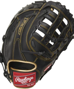 Hot Sale 👏 Rawlings R9 12.5" Baseball First Base Mitt: R9FM18BG 🤩