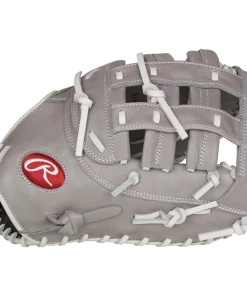 Discount ❤️ Rawlings R9 12.5" Fastpitch First Base Mitt: R9SBFBM-17G 🌟 -BaseBallBat Official Shop R9SBFBM 17G 3