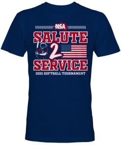 Cheapest 👏 DSG Apparel 2021 NSA Salute to Service Fastpitch Tournament T-Shirt 😀