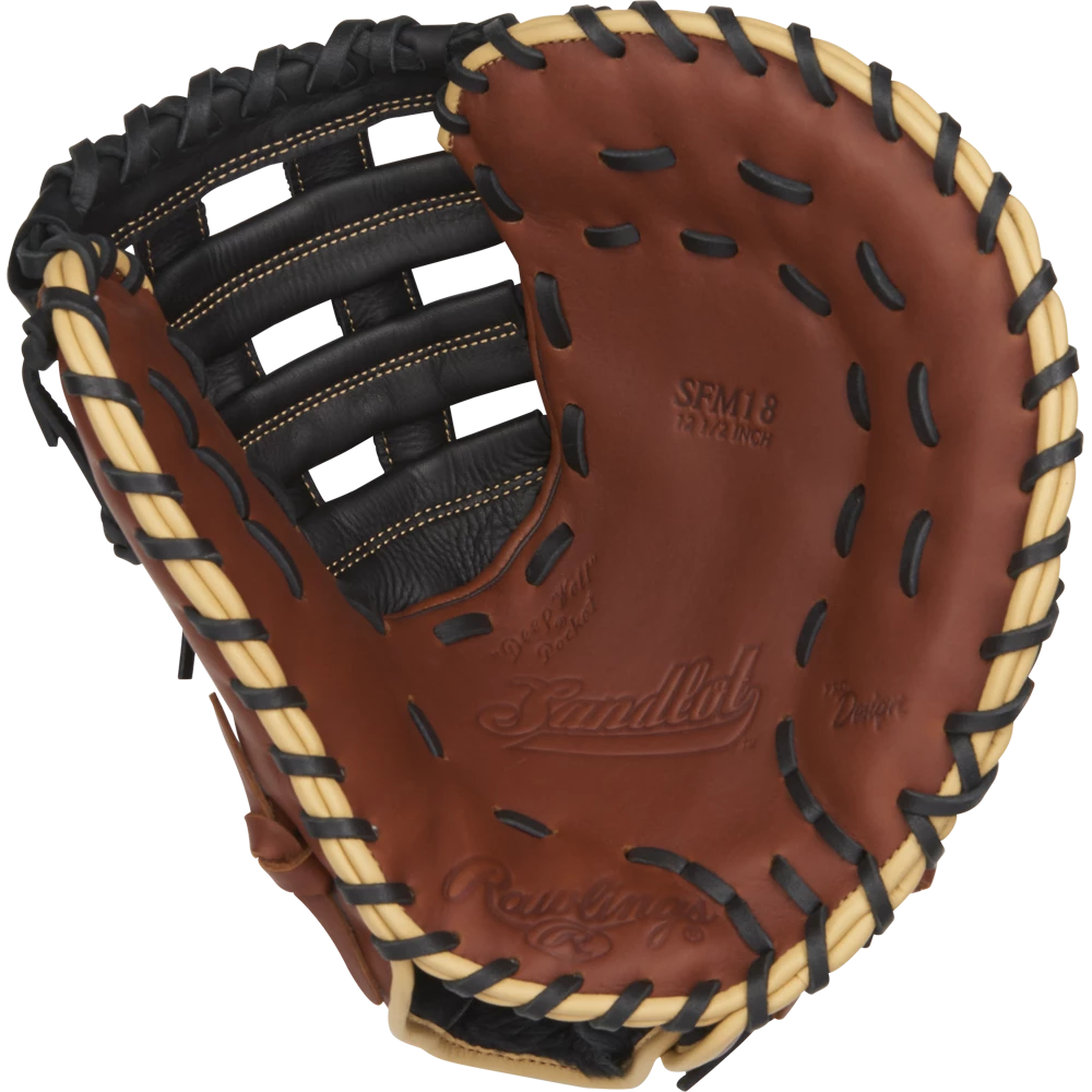 Buy ๐งจ Rawlings Sandlot 12.5" Baseball First Base Mitt: SFM18 ๐ 4 Buy ๐งจ Rawlings Sandlot 12.5" Baseball First Base Mitt: SFM18 ๐ - Image 2