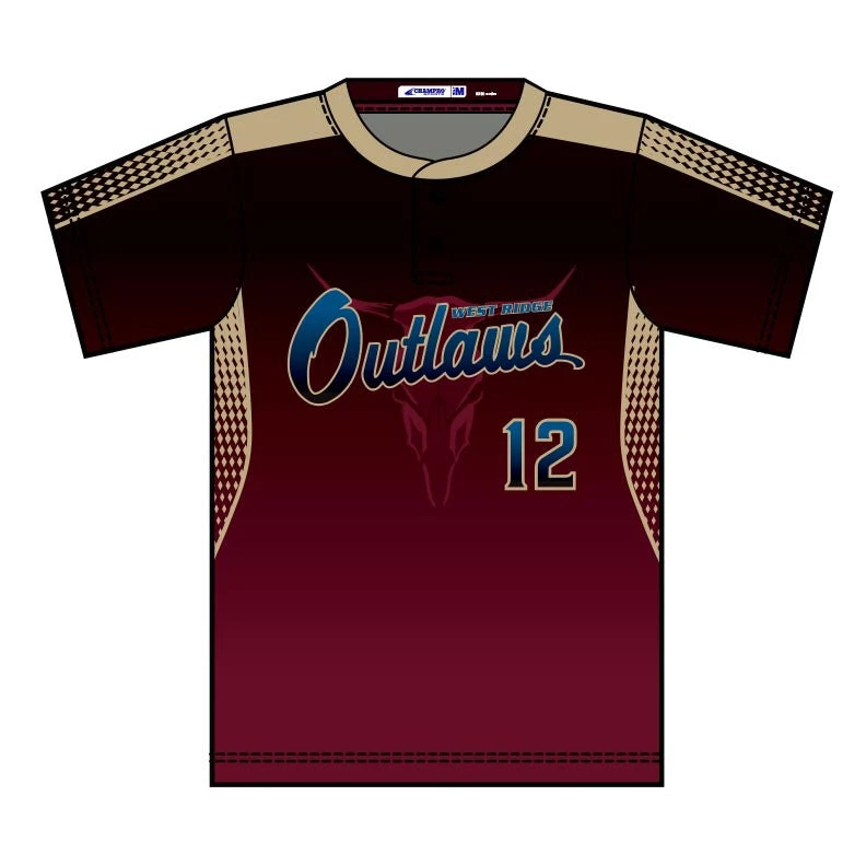 Buy ❤️ Champro Sports Champro Custom Sublimated 2 Button Juice Uniforms: JUICE 2BUTTON 🔔 6 Buy ❤️ Champro Sports Champro Custom Sublimated 2 Button Juice Uniforms: JUICE 2BUTTON 🔔 - Image 4