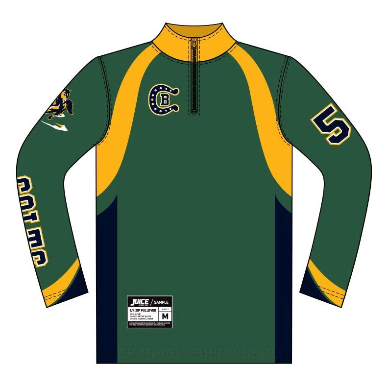 Outlet 👏 Champro Sports Champro Custom Sublimated 1/4 Zip Pullovers: JUICE 1/4ZIP ✔️ 4 Outlet 👏 Champro Sports Champro Custom Sublimated 1/4 Zip Pullovers: JUICE 1/4ZIP ✔️ - Image 2