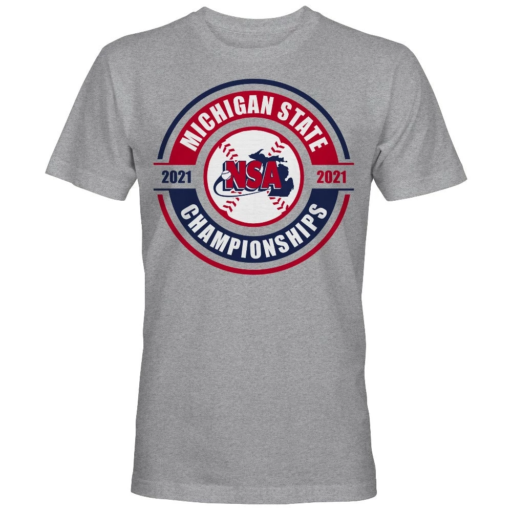 Cheapest 💯 DSG Apparel 2021 NSA Michigan State Championships Fastpitch Tournament T-Shirt 🔥 3 Cheapest 💯 DSG Apparel 2021 NSA Michigan State Championships Fastpitch Tournament T-Shirt 🔥 - Image 2