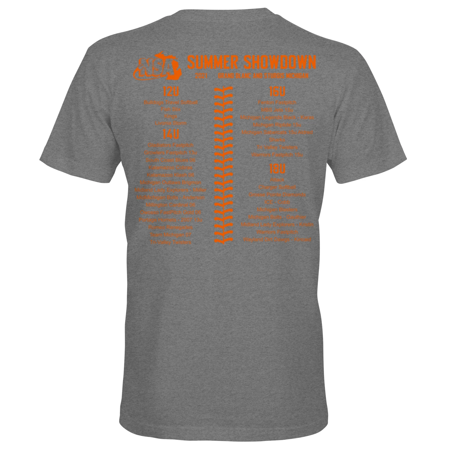 Budget ⭐ DSG Apparel 2021 NSA Summer Showdown Fastpitch Tournament T-Shirt 🎁 4 Budget ⭐ DSG Apparel 2021 NSA Summer Showdown Fastpitch Tournament T-Shirt 🎁 - Image 2