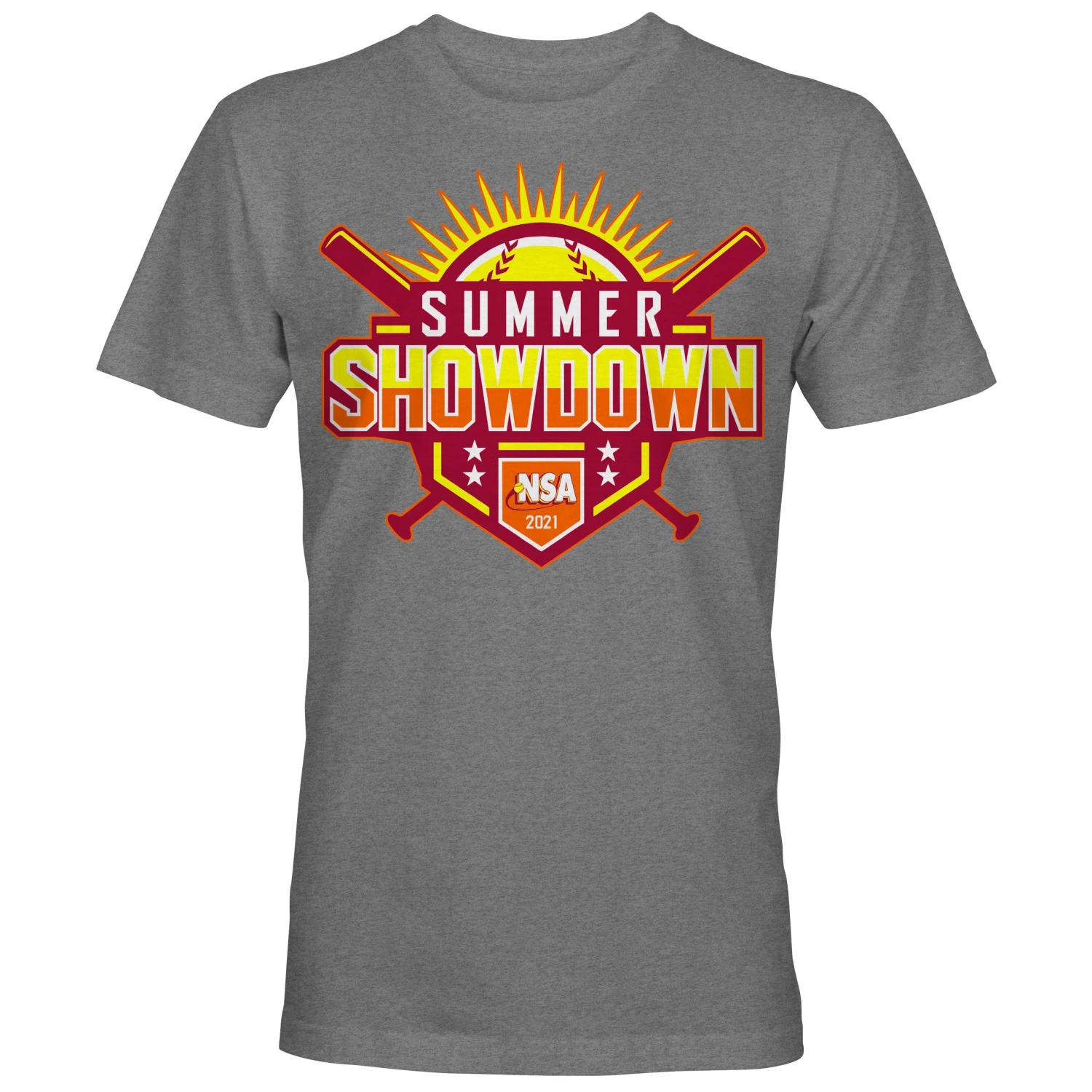 Budget ⭐ DSG Apparel 2021 NSA Summer Showdown Fastpitch Tournament T-Shirt 🎁 3 Budget ⭐ DSG Apparel 2021 NSA Summer Showdown Fastpitch Tournament T-Shirt 🎁