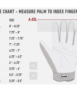Deals 💯 Franklin CFX Pro Full Color Chrome Adult Batting Gloves: 205 💯 -BaseBallBat Official Shop Size Chart a7c51821 7dc4 4f20 9875 453632cfefa0