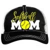 Wholesale 😀 Pacific Headwear Softball Mom Vintage Trucker Snapback Hat: V67BW 😍 1 Wholesale 😀 Pacific Headwear Softball Mom Vintage Trucker Snapback Hat: V67BW 😍 -BaseBallBat Official Shop Softball Mom Hat