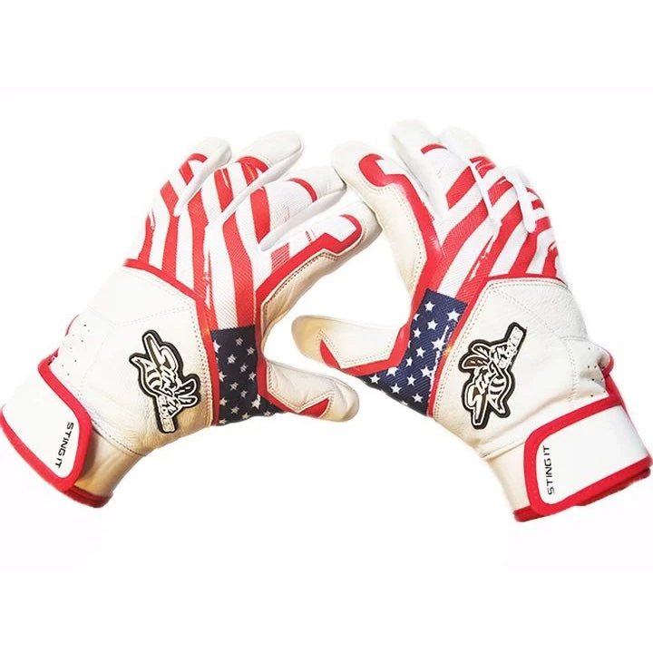 Hot Sale 🛒 Stinger Sports Stinger Sting Squad USA Adult Batting Gloves: USABG 🛒 2 Hot Sale 🛒 Stinger Sports Stinger Sting Squad USA Adult Batting Gloves: USABG 🛒