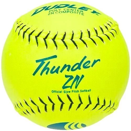 Budget 🔥 Dudley USSSA Thunder ZN Classic W 11" 44/400 Composite Slowpitch Softballs: 4U-553 ⭐ 2 Budget 🔥 Dudley USSSA Thunder ZN Classic W 11" 44/400 Composite Slowpitch Softballs: 4U-553 ⭐