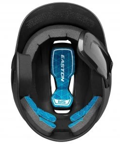 Cheap 💯 Easton Z5 2.0 Matte Solid Batting Helmet with Universal Jaw Guard: A168539 / A168540 ⌛ -BaseBallBat Official Shop UNIVERSALJAWGUARDBLACK