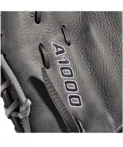 Flash Sale 🧨 Wilson A1000 1620 12.5" Baseball First Base Mitt: WBW100140125 👏 -BaseBallBat Official Shop WBW100140 5 A1000 1620 1B 125 Grey Black.png.cq5dam.web .1200.1200