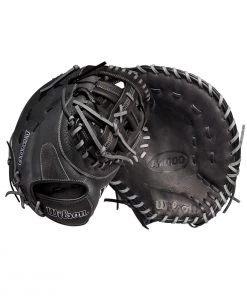 Flash Sale 🧨 Wilson A1000 1620 12.5" Baseball First Base Mitt: WBW100140125 👏 -BaseBallBat Official Shop WBW100140 8 A1000 1620 1B 125 Grey Black.png.cq5dam.web .1200.1200