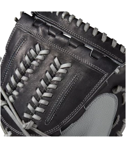 Hot Sale ⭐ Wilson A2000 FPCM 34" SuperSkin Fastpitch Catcher's Mitt: WBW10021834 👏 -BaseBallBat Official Shop WBW100218 4 A2000 C FPCM 34 GraySS Black