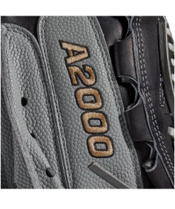 Hot Sale ⭐ Wilson A2000 FPCM 34" SuperSkin Fastpitch Catcher's Mitt: WBW10021834 👏 -BaseBallBat Official Shop WBW100218 5 A2000 C FPCM 34 GraySS Black