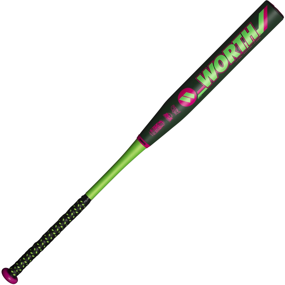 Discount 😍 2021 Worth Legit Watermelon 12.75" XL Reload NSA / USSSA Slowpitch Softball Bat: WMLX21U ❤️ 4 Discount 😍 2021 Worth Legit Watermelon 12.75" XL Reload NSA / USSSA Slowpitch Softball Bat: WMLX21U ❤️ - Image 2