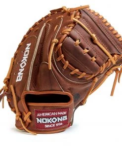 Cheapest 🔔 Nokona Walnut 33.5" Baseball Catcher's Mitt: W-3350C 💯