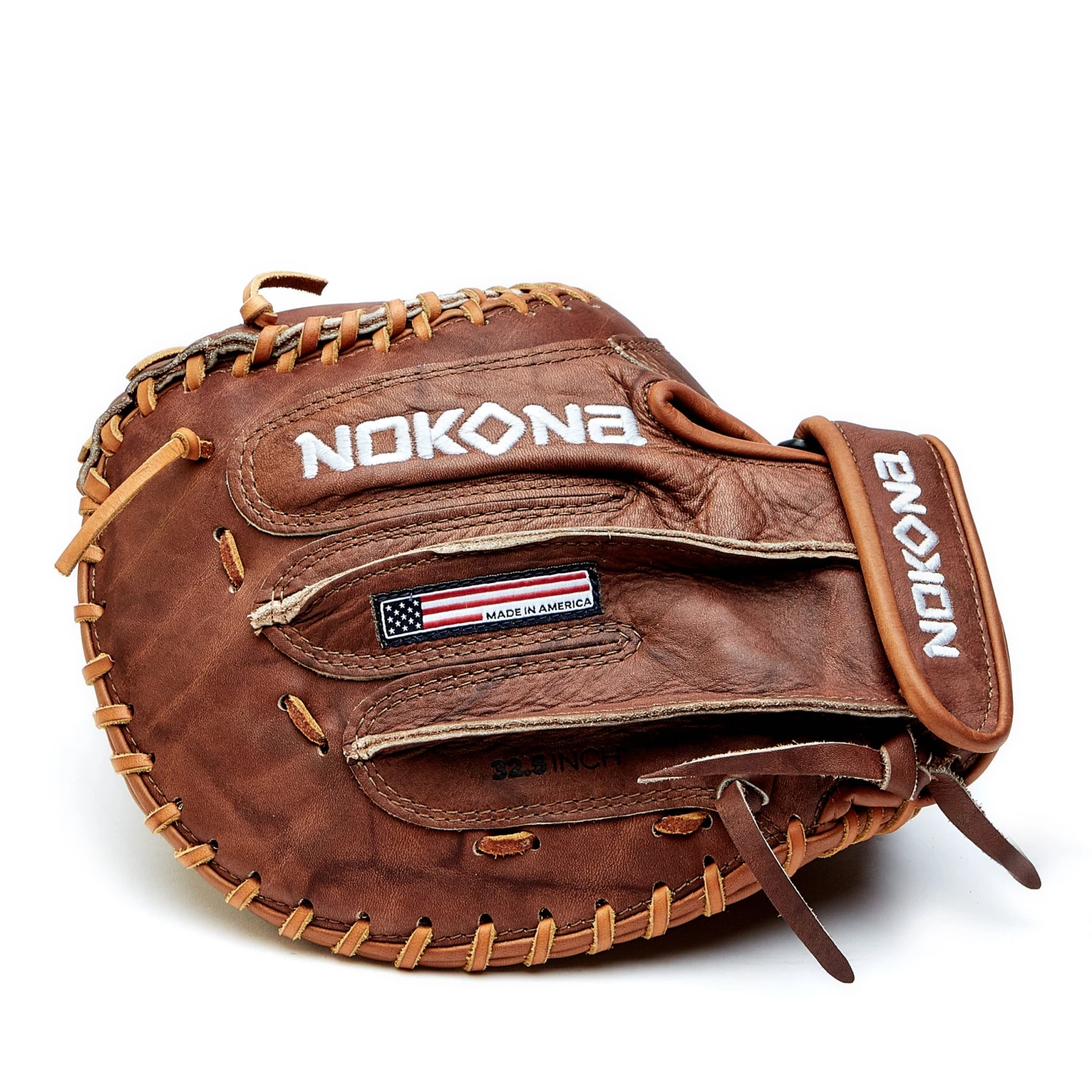 Hot Sale 🎉 Nokona Walnut 32.5" Fastpitch Catcher's Mitt: W-V3250 🎁 6 Hot Sale 🎉 Nokona Walnut 32.5" Fastpitch Catcher's Mitt: W-V3250 🎁 - Image 4