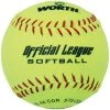 Top 10 🔥 Worth Official League 12" 44/375 Synthetic Slowpitch Softballs: YWCS12 ✔️ -BaseBallBat Official Shop YWCS12