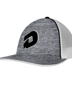 Coupon 🌟 DeMarini D Heather Flex Fit Hat: TRKHEATHERBLK 👍