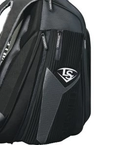 Outlet 😀 Louisville Slugger Prime Stick Pack Backpack: WTL9902 🧨 -BaseBallBat Official Shop e7703df0a8b08d9180b36f31dc0f7dc0cd96fb6e wtl9902bc louisville prime stickpack black grey expanding back 1