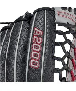 Best Pirce 🧨 Wilson A2000 PF92SS 12.25" SuperSkin Baseball Glove: WBW1001101225 🤩 -BaseBallBat Official Shop ea480ba1228cea663461e8fded0fbf48fcc139e8 WBW100110 5 A2000 OF PF92SS 1225 BlackSnakeSS Grey Red
