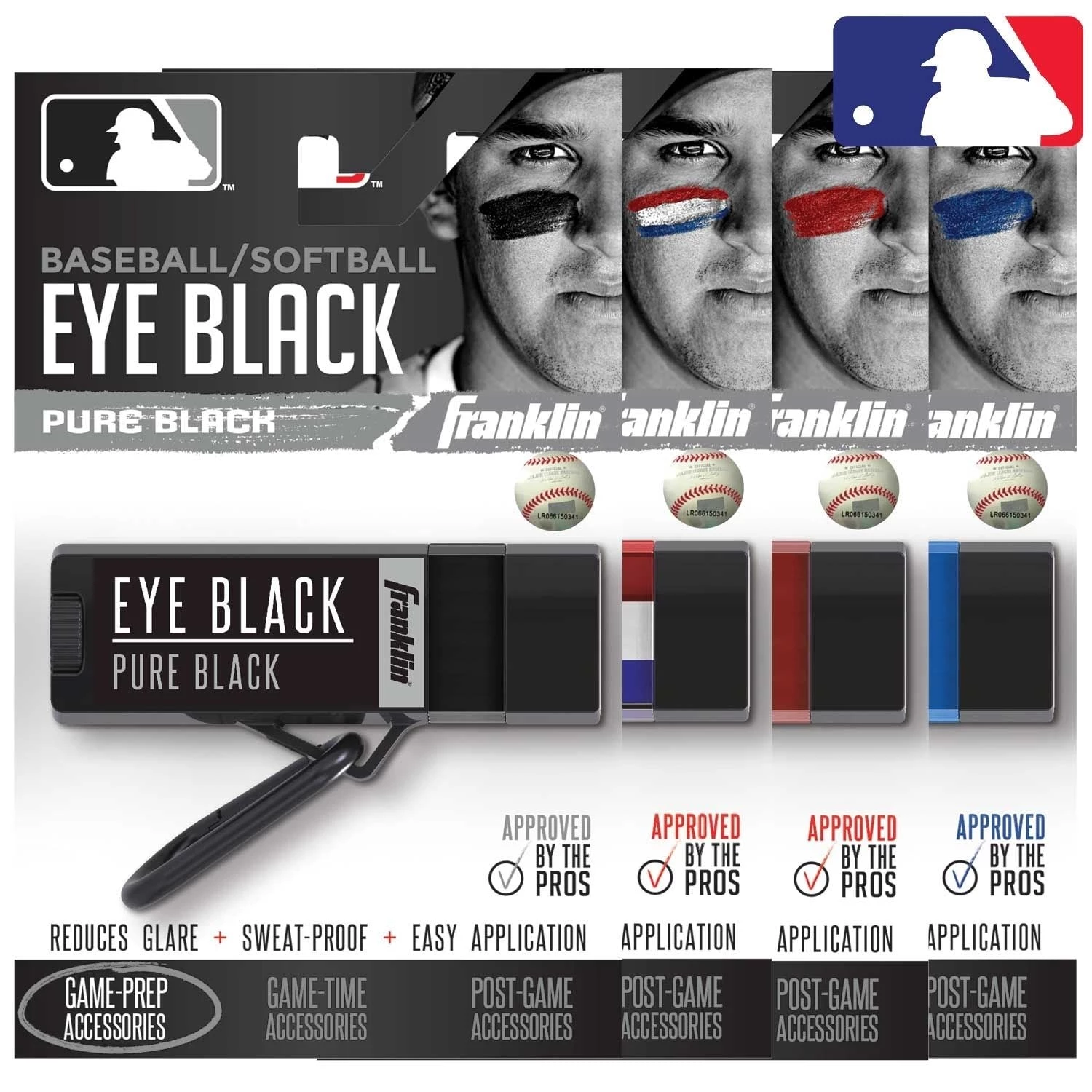 Coupon 🎁 Franklin MLB® Colored Eye Black: 23475C 🔥 11 Coupon 🎁 Franklin MLB® Colored Eye Black: 23475C 🔥 - Image 9