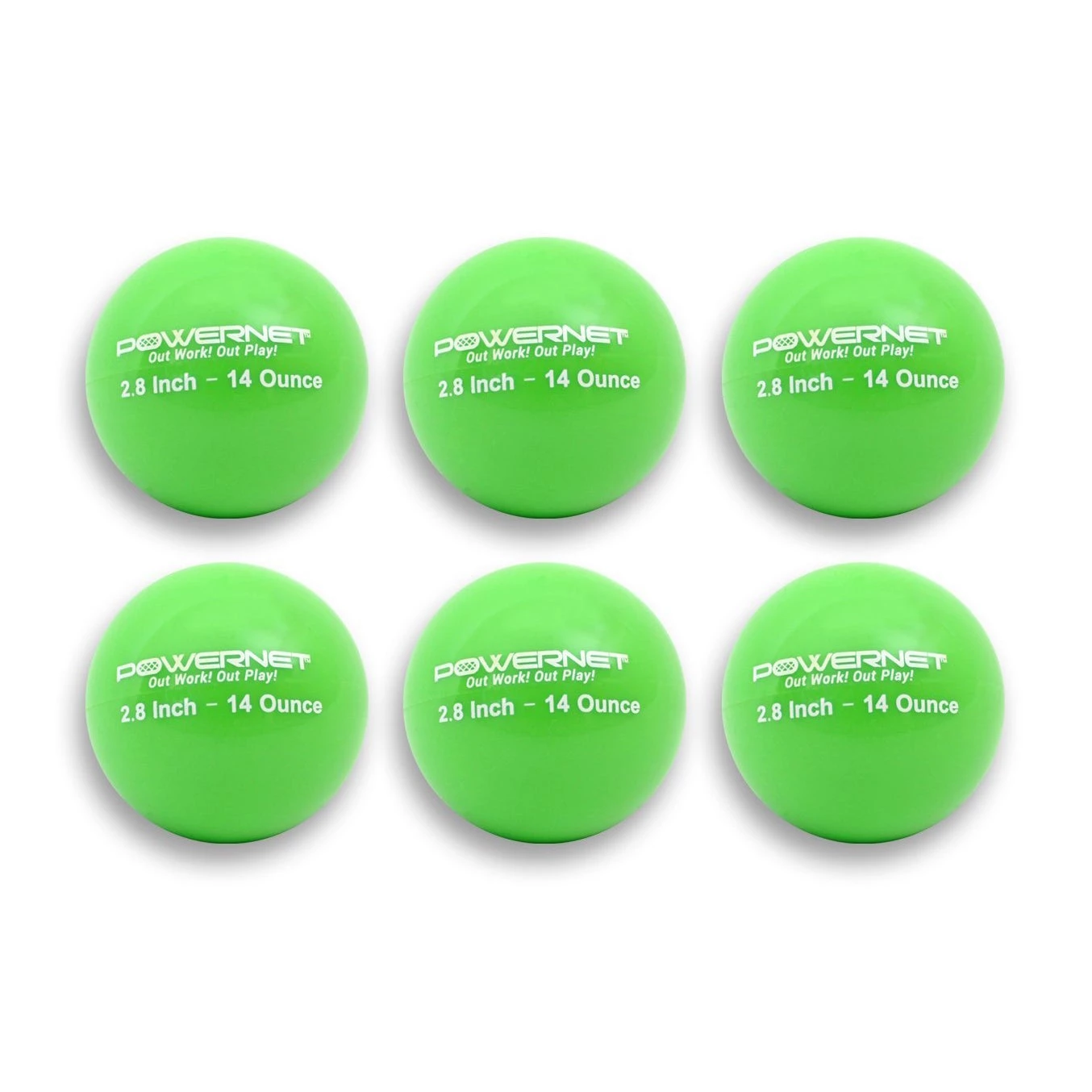 Discount ⌛ PowerNet 2.8" Weighted Hitting and Batting Training Ball (6 Pack): 1004 👏 4 Discount ⌛ PowerNet 2.8" Weighted Hitting and Batting Training Ball (6 Pack): 1004 👏 - Image 2