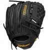 Best deal ❤️ Wilson A1000 P12 12" Fastpitch Glove: WBW10018012 🤩 -BaseBallBat Official Shop wbw100180 0 a1000 p12 12 black