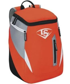 Budget 😀 Louisville Slugger Genuine Stick Pack Backpack: WTL9302 🛒 -BaseBallBat Official Shop wtl9302or louisville genuine stickpack youth orange front