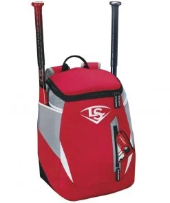 Budget 😀 Louisville Slugger Genuine Stick Pack Backpack: WTL9302 🛒 -BaseBallBat Official Shop wtl9302sc louisville genuine stickpack youth rd bl wh front wbat