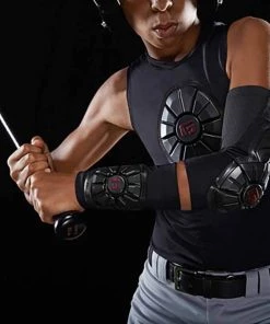 Promo 🤩 G-Form Pro Wrist Guard: WG0102 ❤️ -BaseBallBat Official Shop youth wrist guards black red shown worn 2